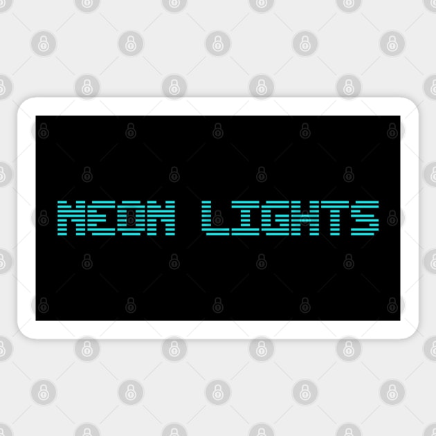 NEON LIGHTS Sticker by RickTurner